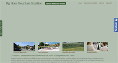 Desktop Screenshot of bighornmountains.org