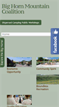 Mobile Screenshot of bighornmountains.org