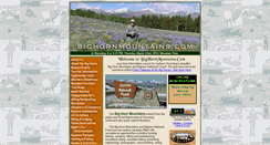 Desktop Screenshot of bighornmountains.com